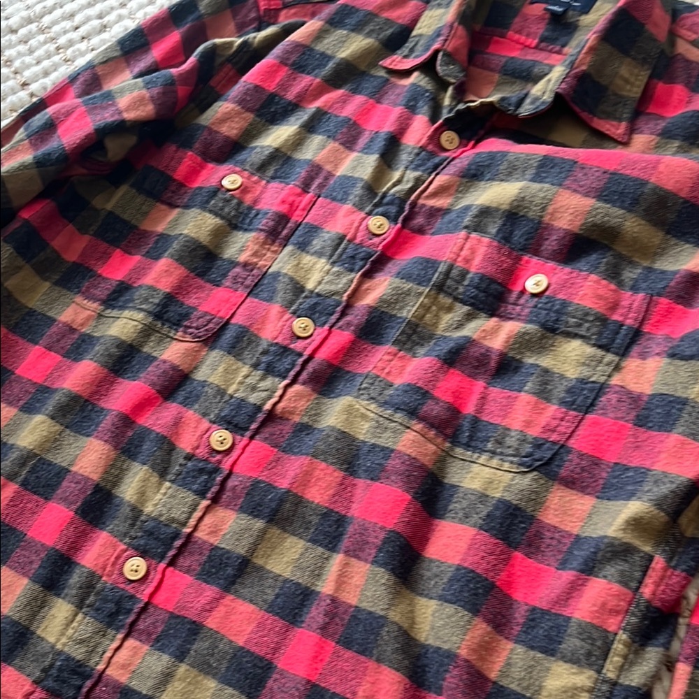 J.Crew flannel button down - Picture 3 of 3